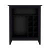 Bar Cabinet Castle, Living Room, Black