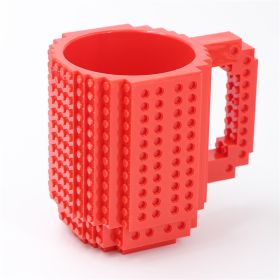 Block Design Gift Cup Holder (Color: Red)