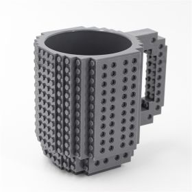 Block Design Gift Cup Holder (Color: Grey)