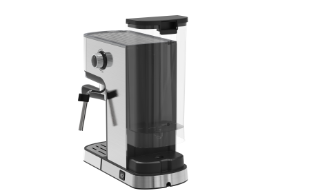 Geek Chef Espresso Machine, Cappuccino & Latte Machine with ESE POD Filter & Milk Frother Steam Wand, Accurate Temperature & Time Control, Compact Cof (Color: as Pic)